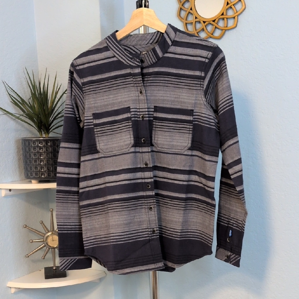 KAVU Ellery Stretch Cotton Shirt
